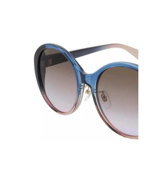 Gucci White Logo Details Sunglasses