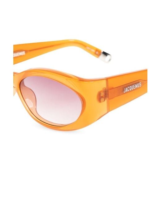 Jacquemus Pink Full Frame Sunglasses