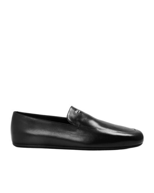Prada Black Logo Loafers for men