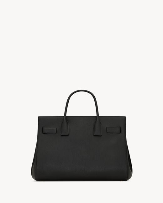 Saint Laurent Black Large Sac De Jour Tote Bag