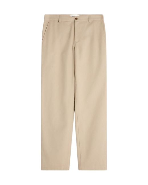 Maison Kitsuné Natural Maison Kitsuné Casual Chino Pants for men