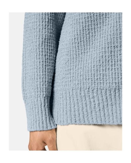 Stone Island Blue Logo Patch Zip-Up Jumper for men