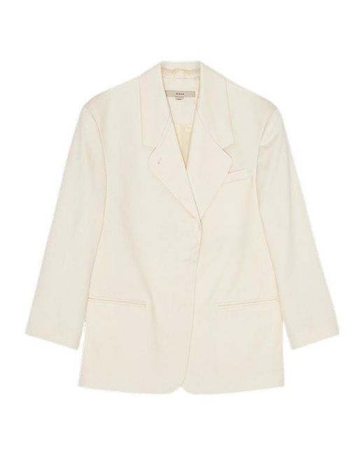 REMAIN Birger Natural Notched-Lapel Blazer