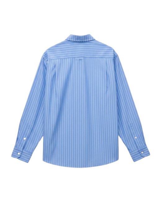 Bode Bluebell Long Sleeve Shirt for men