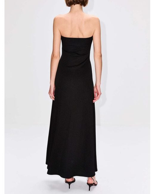 Christopher Esber Black Off-Shoulder Dress