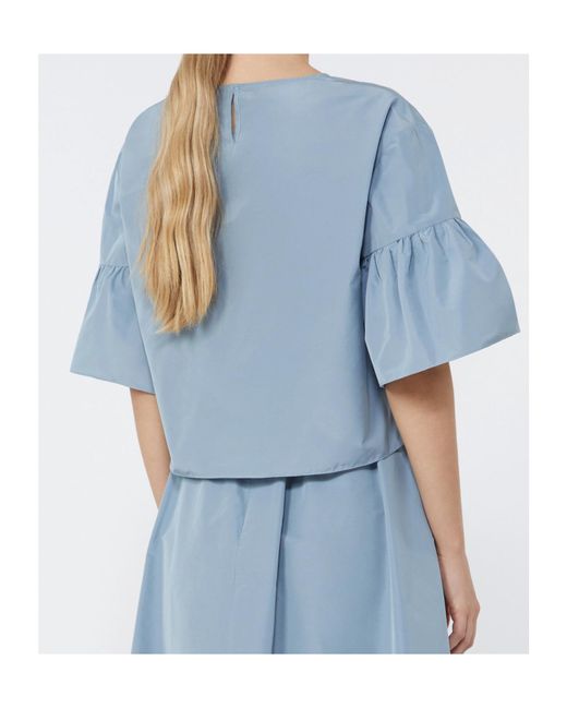 Weekend by Maxmara Blue Short Shirt