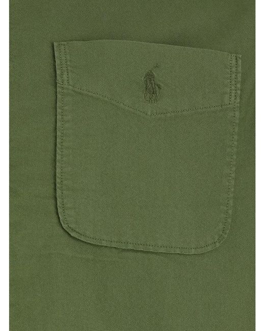 Polo Ralph Lauren Green Zip-Front Tech Jacket for men