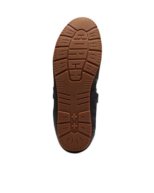 COACH Black Strap Ballet Flats