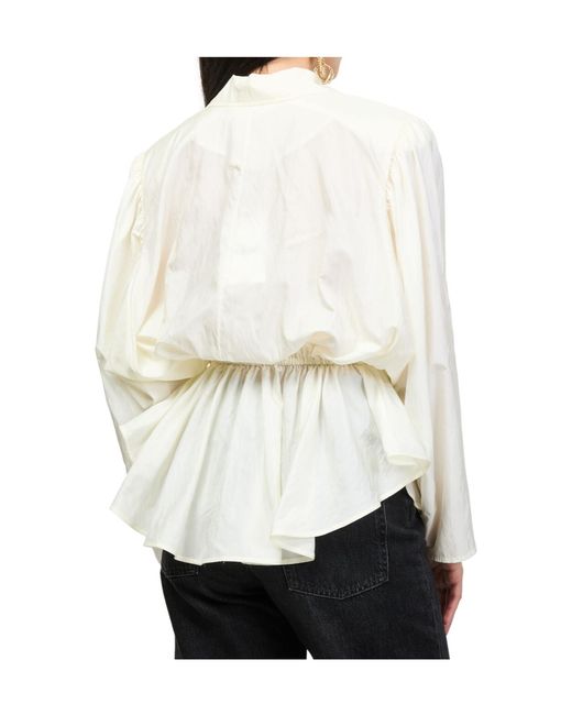 Chloé White Long-Sleeved Shirt