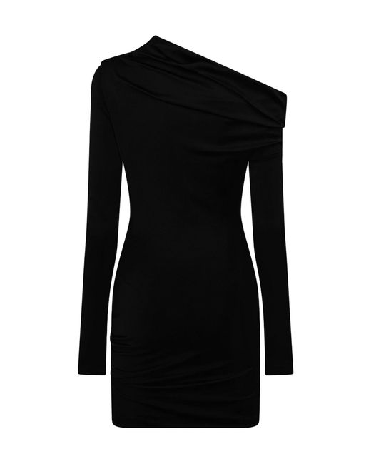 McQueen Black Alex Mini Dress