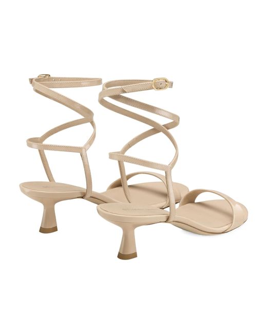 Stuart Weitzman Metallic Nudist Wrap 50