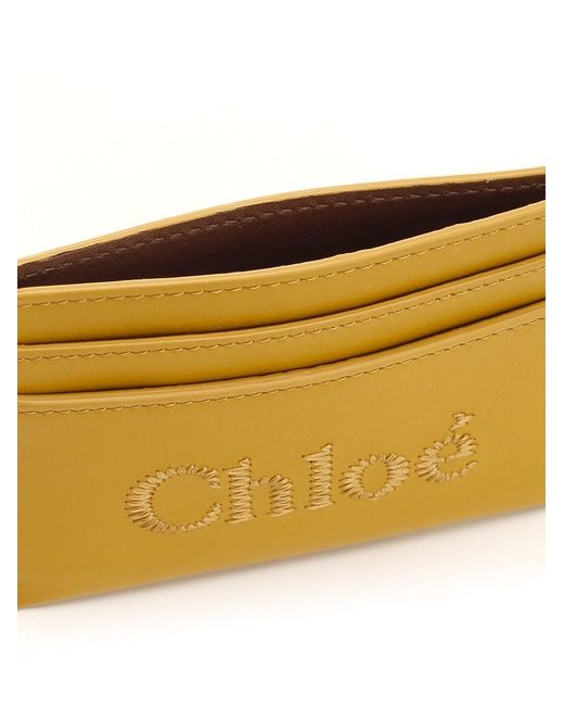 Chloé Brown Logo Clip
