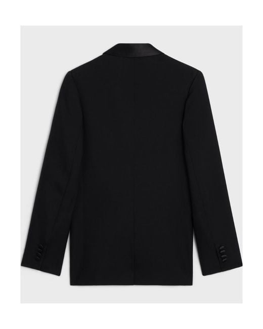 Céline Black Classic Tux Jacket
