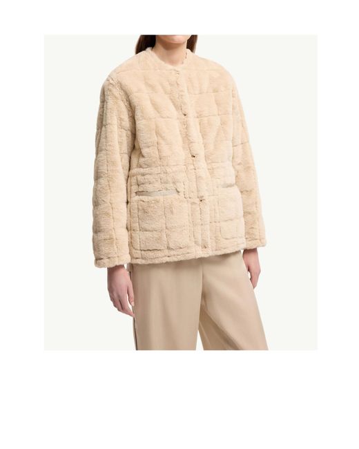 Moncler Natural Tipule Reversible Quilted Jacket