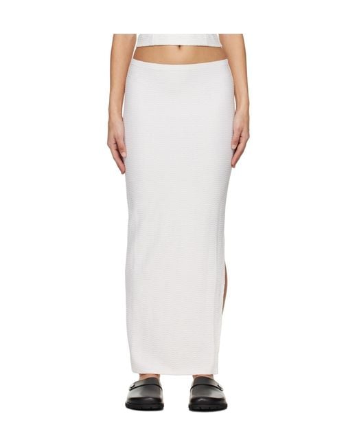 A.P.C. . Off-white Salome Maxi Skirt