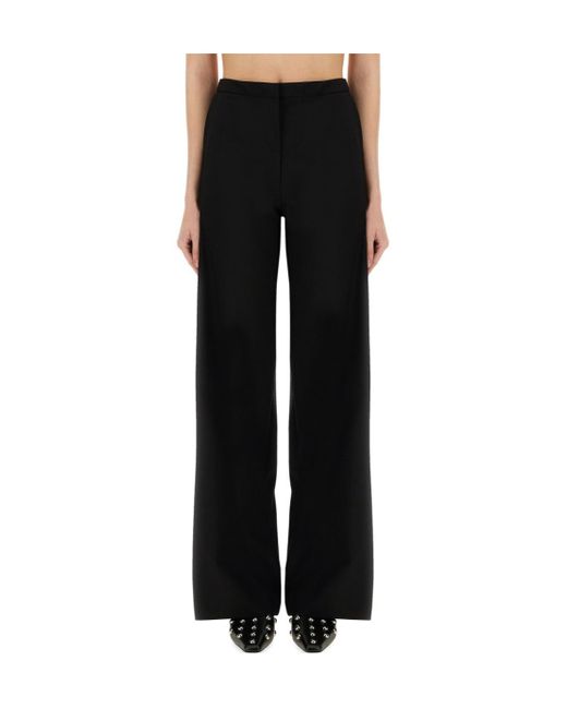 Pt Pantaloni Black Pt Torino Wide Leg Pants