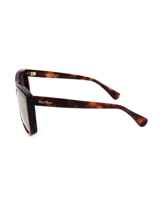 Max Mara Multicolor Square Frame Sunglasses
