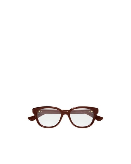 Gucci White Eyewear Square Frame Glasses
