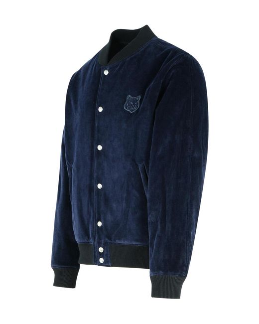 Maison Kitsuné Blue Jacket for men