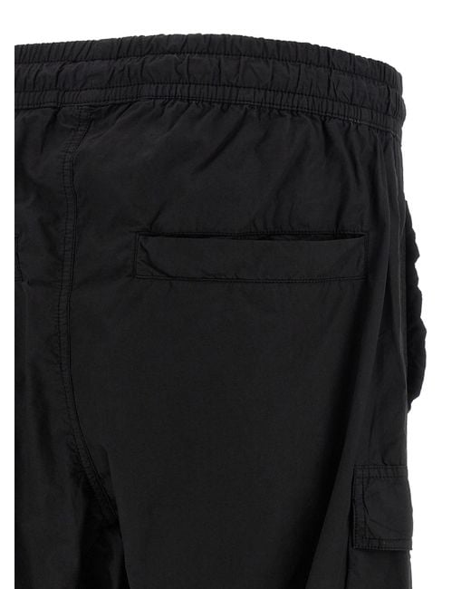Thom Krom Black 41 Wrinkled Cargo Pants for men