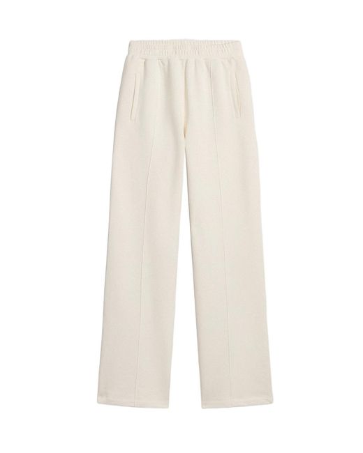 Golden Goose Deluxe Brand White Wide-Leg Trousers