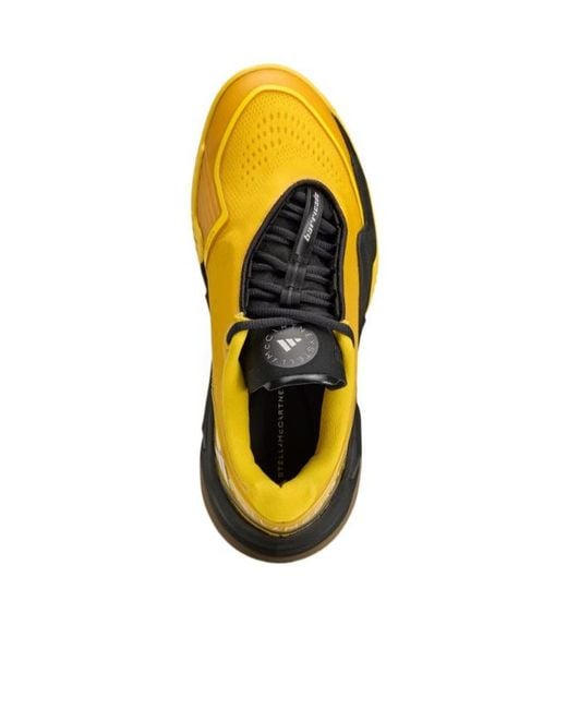 Adidas By Stella McCartney Yellow Barricade Low-Top Sneakers