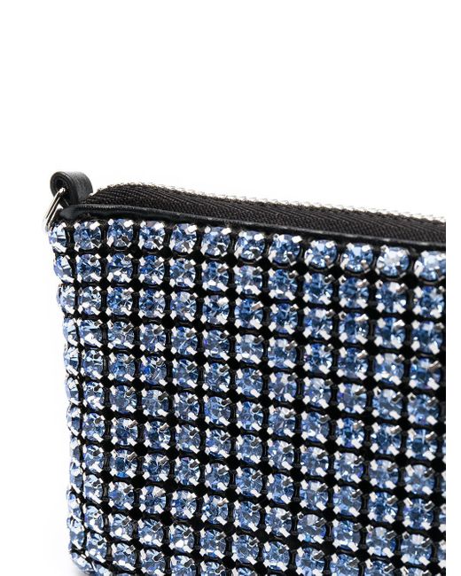 Alexander Wang Blue Crystal-Embellished Mini Bag