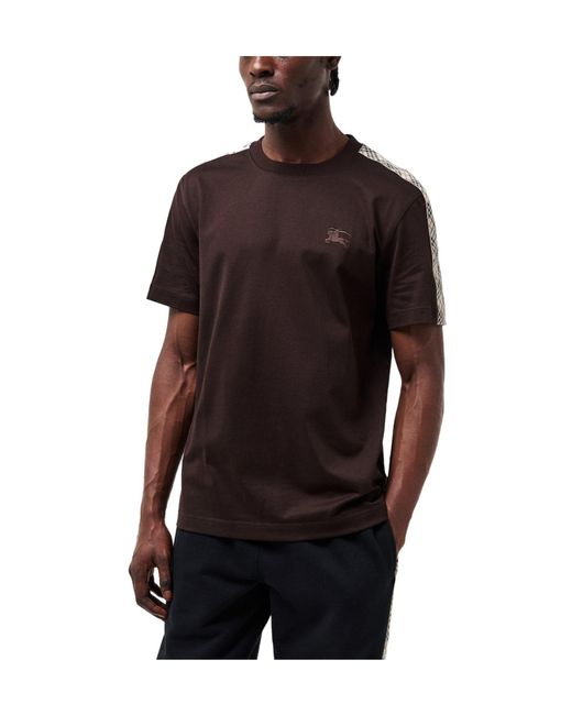 Burberry Brown Regular Fit T-Shirt for men