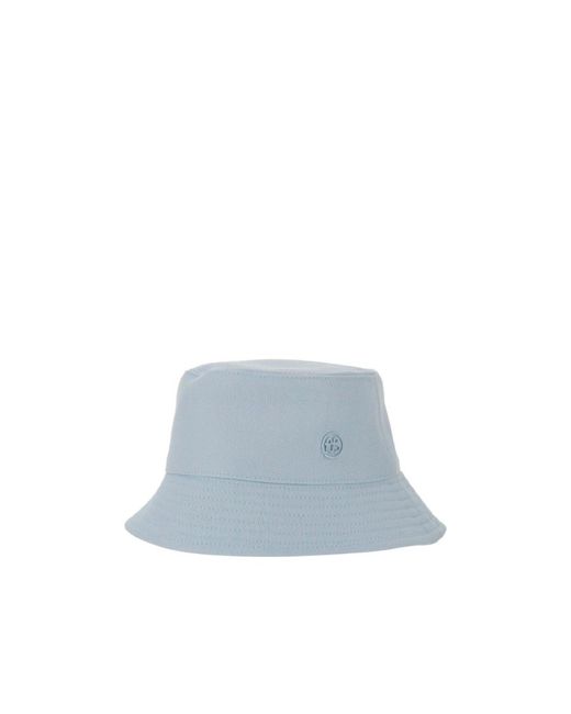 Ruslan Baginskiy Blue Logo Plaque Bucket Hat