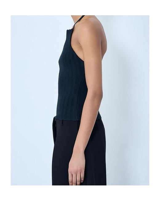 Jacquemus Blue Sleeveless Top