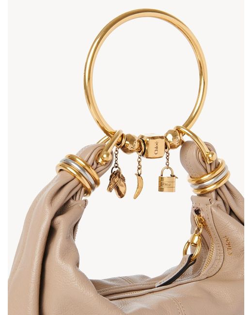 Chloé White Chloé Bracelet Zipped Small Shoulder Bag