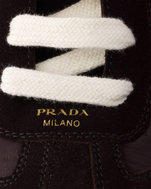 Prada Brown Montecarlo Re-Edition 2005 Sneakers