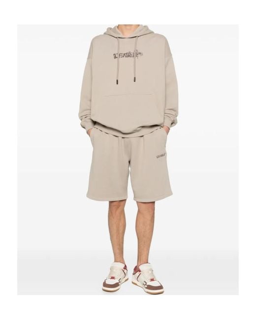 Off-White c/o Virgil Abloh Natural Drawstring Shorts for men