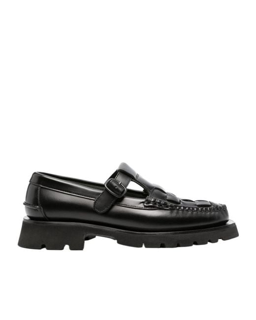 Hereu Black Soller Sport Buckle Fastened Loafers