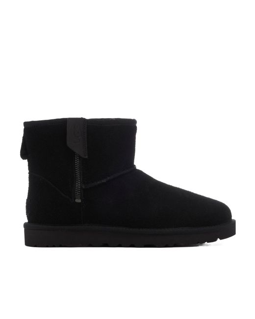 Ugg Black Classic Mini Bailey Ankle Boots