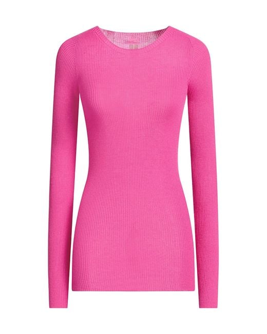 Rick Owens Pink Sweater Virgin Wool