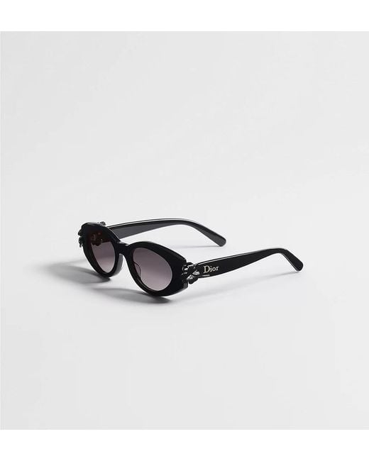 Dior White Eyewear Cat-Eye Frame Sunglasses for men