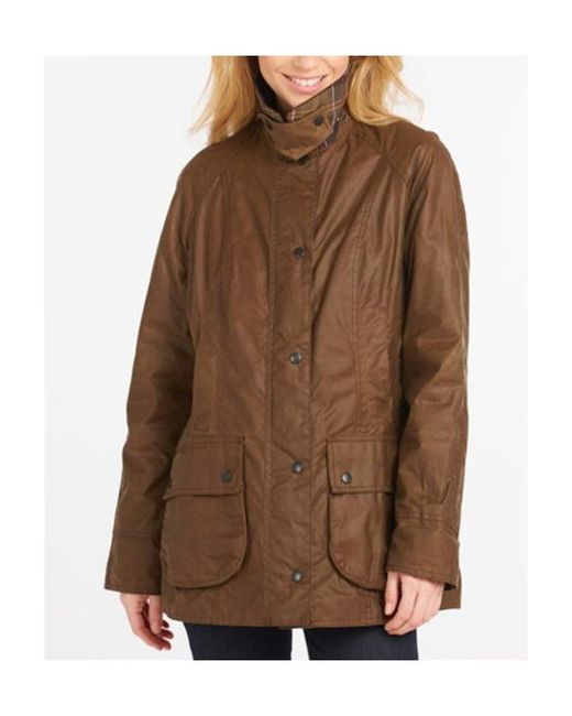 Barbour Brown Logo Casual Jacket