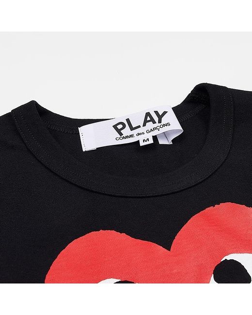 Comme des Garçons Black Short-Sleeved T-Shirt for men