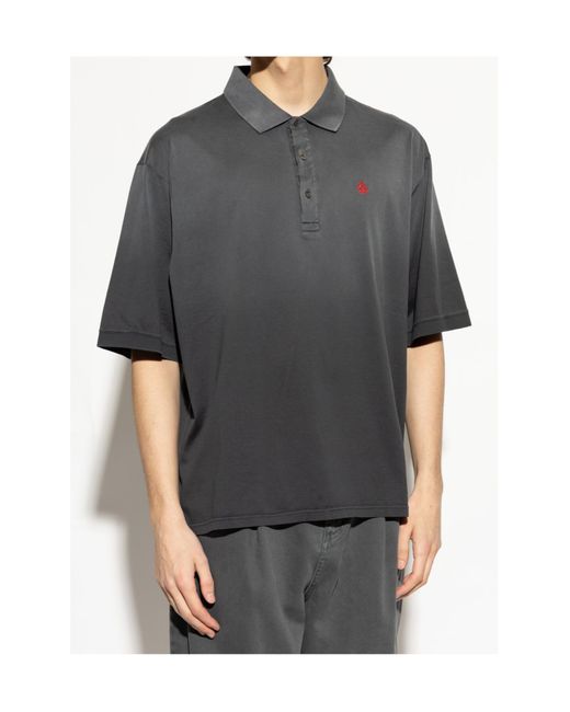 McQueen Gray Skull-Detailed Short-Sleeved T-Shirt for men
