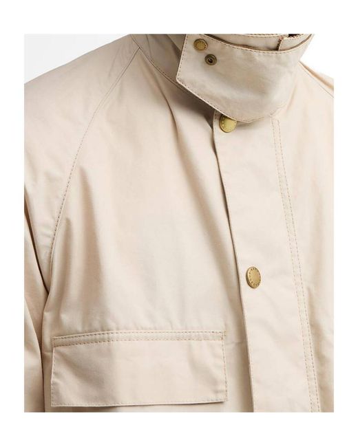 Barbour Natural X Paul Smith Corduroy-Collar Flap-Pocket Jacket for men