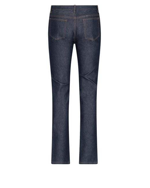 A.P.C. Blue Petit Standard Jeans for men