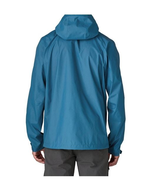 Patagonia Blue Torrentshell 3L Rain Jacket for men