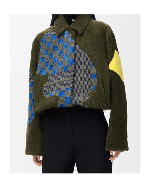 Loewe Green Bomber Jacket