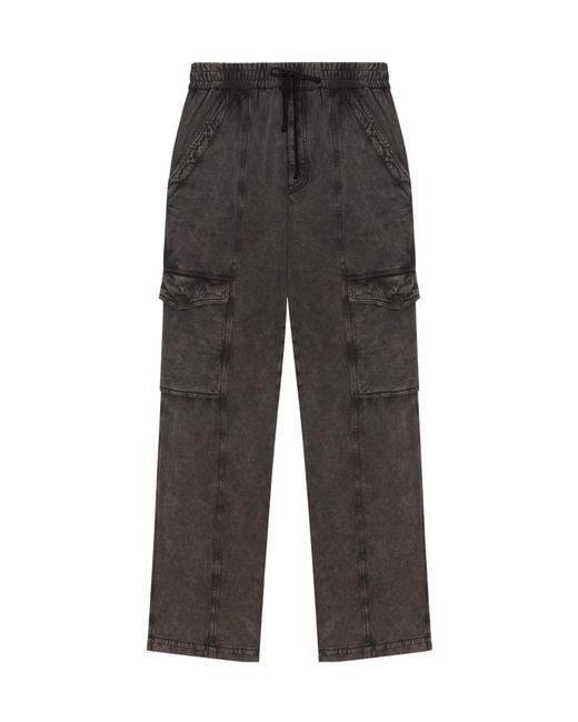 Isabel Marant Gray Isabel Marant Étoile Peorana Urban Drawstring Track Pants