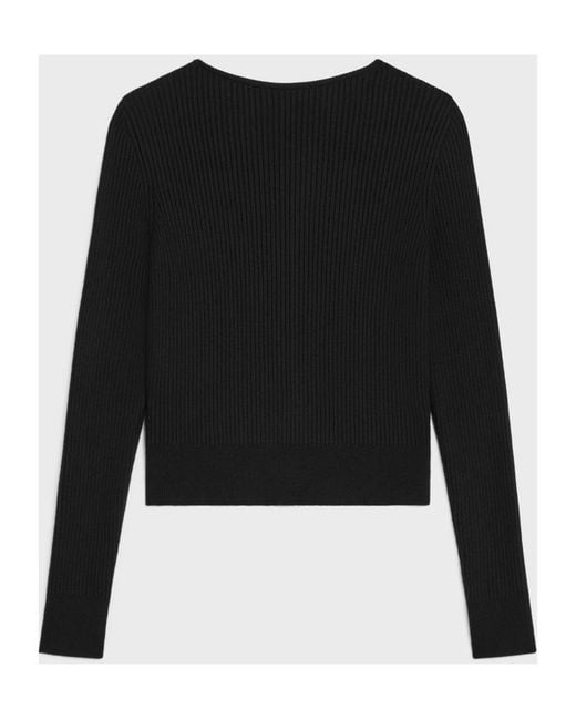 Céline Black Cardigan