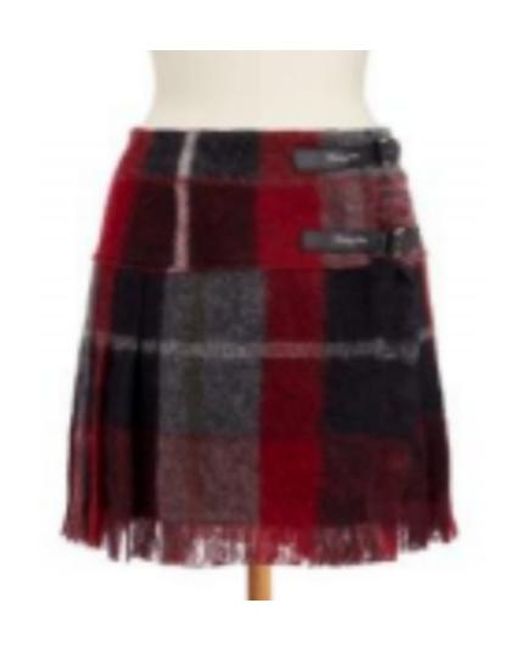 Dior Red Short Kilt