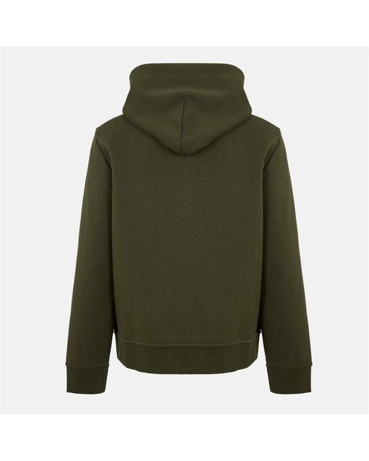 Polo Ralph Lauren Green Technical Full Zip Logo Hoodie for men