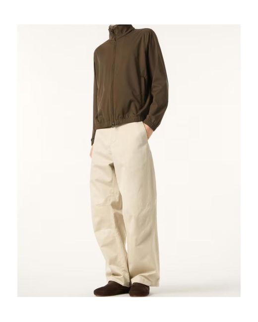 Loro Piana Brown Bomber Jacket for men