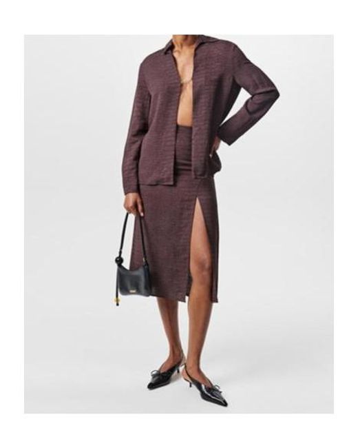 Jacquemus Purple Notte Chemise Shirt